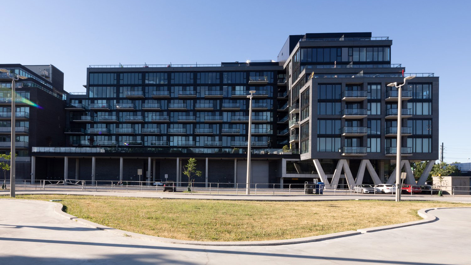 Front of Queensway Park building